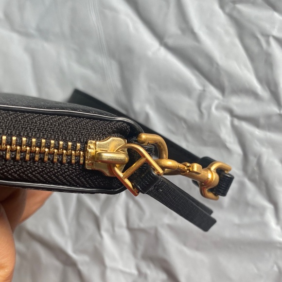 Tory Burch Black Wallet with Gold Accents - Picture 4 of 8